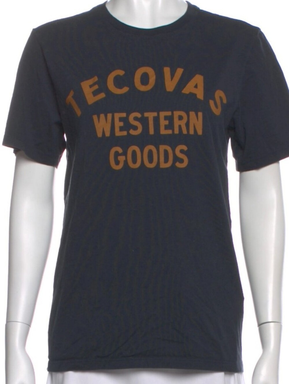 Tecovas Men's Navy 'Western Goods' Graphic Tee